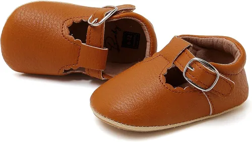 Miniatura 3 de Mocasines para bebé de princesa brillante Mary Jane vestidos, zapatos de primera calidad, ligeros, suela suave, zapatos para cuna, zapatos para niños