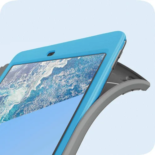 Miniatura 5 de i-Blason Cosmo - Funda para iPad de 9ª/8ª/7ª generación, iPad 10.2 (2021/2020/2019), triple pliegue de cuerpo completo con protector de pantalla Azul