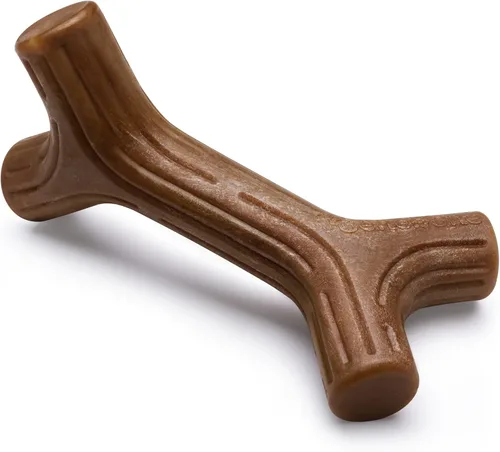 Miniatura 34 de Benebone Bacon Stick - Juguete masticable duradero para perros masticadores agresivos, tocino real, fabricado en Estados Unidos, mediano
