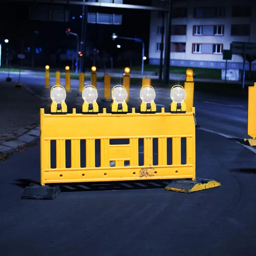 Miniatura 7 de Tallew Paquete de 15 Reflectores Redondos Delanteros de 3.165 Pulgadas para Entrada, Cerca, Postes de Puerta, Remolques, Reflectores de Seguridad