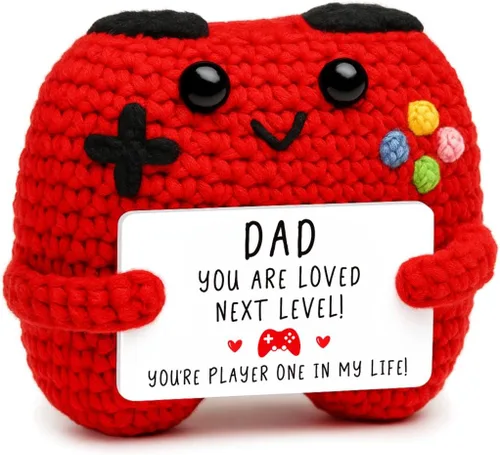 Miniatura 8 de Regalos de Controlador de Crochet Positivo para Chicas Adolescentes Chicos Adolescentes Navidad, Regalos de Jugador para Hombres Chicos
