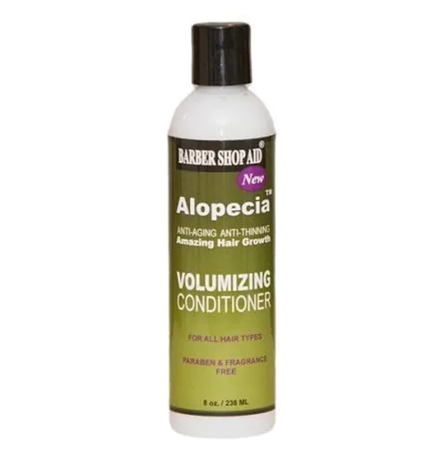 Alopecia Acondicionador Voluminizador Anti-Adelgazamiento para el Crecimiento del Cabello (botella de 8oz) - Barber Shop Aid