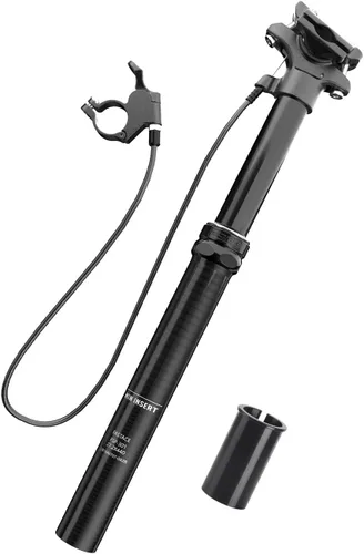 Poste cuentagotas Bibike 27.2/30.4/30.9/31.6mm x 440mm de longitud 125mm de recorrido con control remoto y cable externo