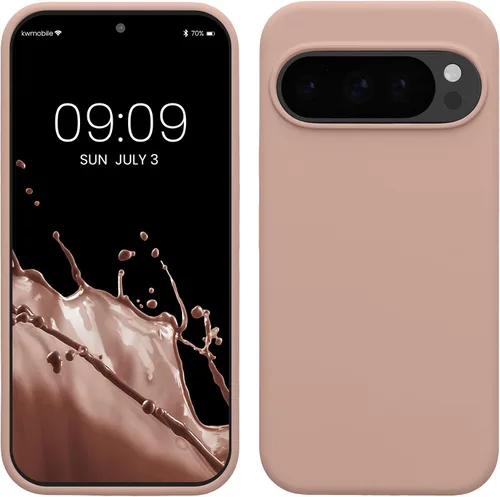 Miniatura 243 de kwmobile Funda Compatible con Google Pixel 6 Pro - Funda de Teléfono de Silicona TPU con Acabado Suave - Azul Caribe