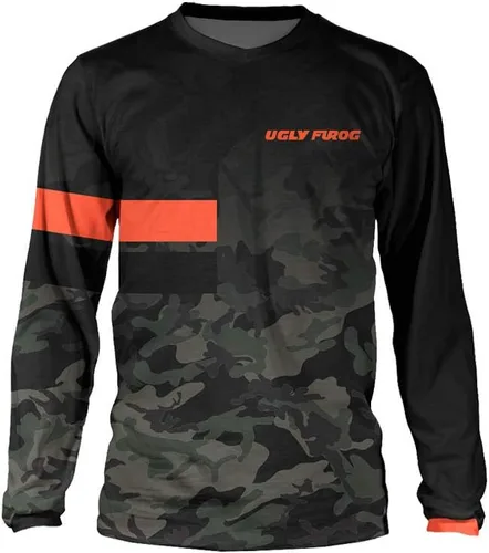 UGLY FROG Camiseta de ciclismo clásicode moda para hombre, camiseta de ciclismo y camiseta de bicicleta para verano, ropa deportiva para bicicleta,