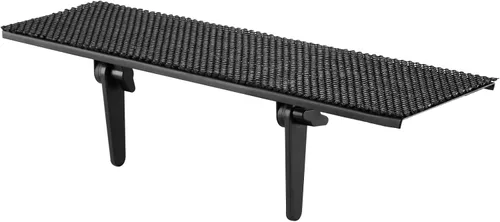 Bracwiser Estante superior de TV sin taladros de 16.7 pulgadas de ancho, soporte de montaje superior para monitor, plataforma para altavoces,
