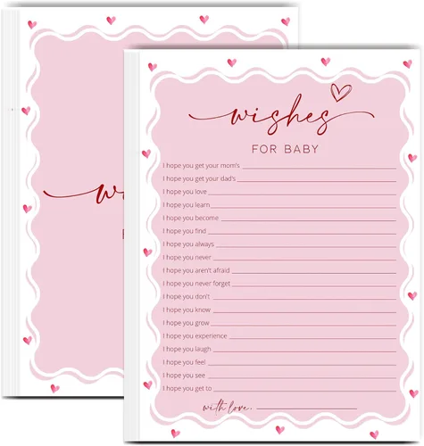Miniatura 9 de Tarjetas de juego de peleas familiares para baby shower con tarjeta de respuesta, juegos de baby shower rosa para 30 invitados, tarjetas