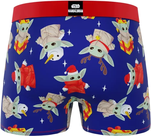 Miniatura 2 de CRAZYBOXER Ropa interior para hombre The Mandalorian Transpirable Antideslizante Cintura Premium Boxer Brief (embalaje creativo)