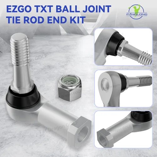 Miniatura 2 de Panglong EZGO - Juego de extremos de barra de acoplamiento EZGO TXT, 2 piezas, para carritos de golf EZGO TXT, 2001-UP 36V EZGO TXT, incluye lado