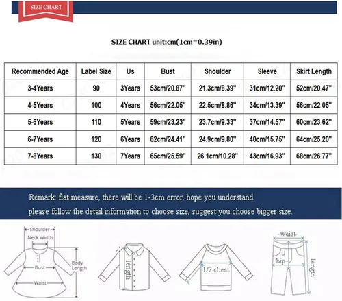 Miniatura 3 de Vestido de Navidad para niñas de 3 a 8 años