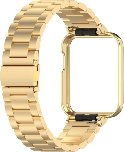Miniatura 8 de Senter Correa de repuesto de acero inoxidable con marco Meatl para reloj inteligente Redmi Watch 2 Lite
