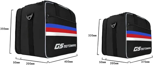 Miniatura 6 de Bolsa de Equipaje Interior de Motocicleta Expandible Estuche Superior Pannier Bolsa de Sillín Para BMW R1200GS R1250GS ADV LC 2004-2022 F850GS
