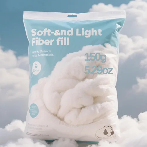 Relleno de relleno de polietileno de 5.29 onzas para animales de peluche, juguetes, decoraciones de nubes y más manualidades, relleno de almohada