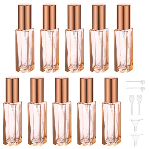 Miniatura 18 de Segbeauty Mini Botella Atomizador de Perfume Portátil, 5 piezas de botellas de spray de colonia recargables vacías, botella de perfume de vidrio