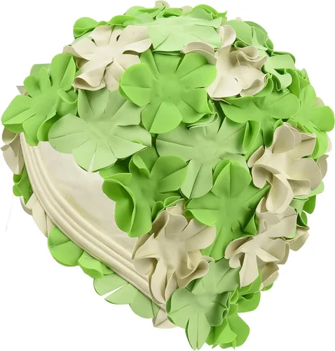 Miniatura 18 de BeeMo Gorro de Natación de Látex para Mujeres - Gorro de Natación de Goma - Suave Cómodo Elástico Elegante Diseño de Corte Bajo Protege el Cabello