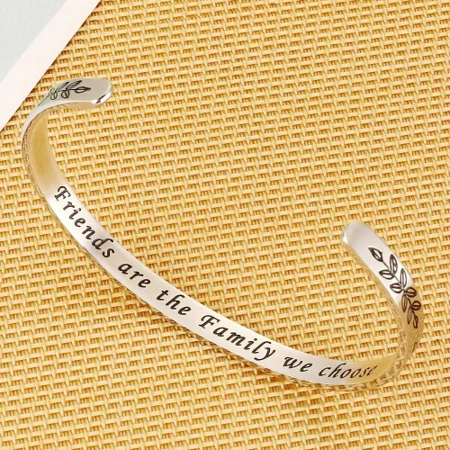 Miniatura 4 de M MOOHAM Pulseras para mujeres y niñas, pulsera de mantra divertida, regalos de joyería inspiradora para mejor amiga, mamá, hija, hijo, hermana