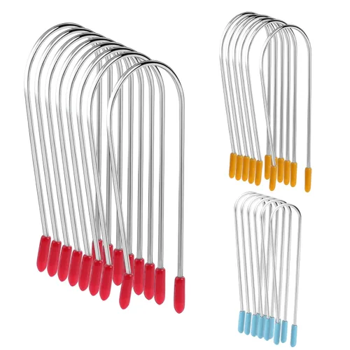 Vin Beauty Kit de repuesto de clips para rizadores en caliente, 20 piezas de acero inoxidable para rodillos eléctricos, se adapta a rodillos