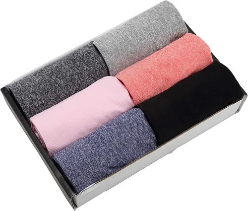 Miniatura 2 de Imakokoni Tangas sin costuras para mujer, paquete de 6 tangas de nailon y elastano para mujer