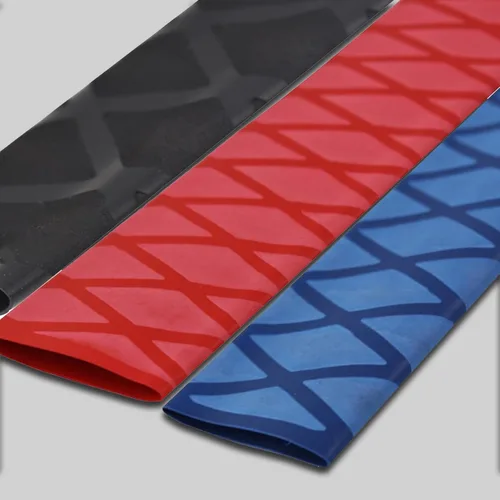 Miniatura 7 de X-Tube - Tubos envolventes termorretráctiles 39 y 64 pulgadas de longitud para agarre de varillas – 5 colores 14 tamaños, Azul