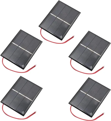 Miniatura 17 de Bettomshin 1 unidad de 9 V y 2 W, mini paneles solares, células solares policristalinas, módulo de panel micro solar para juguetes eléctricos 1
