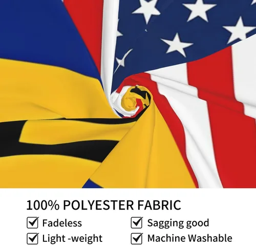 Miniatura 8 de Tapiz decorativo para pared, diseño de bandera estadounidense y bandera de Barbados, para colgar en la pared, manteles de arte hippie de 29 x 37