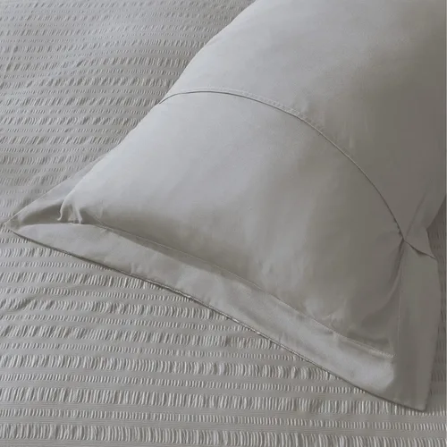 Miniatura 5 de JUCFHY Juego de funda de edredón de 2 piezas con textura y cierre de cremallera, 100% microfibra lavada, ropa de cama de calidad de hotel de lujo