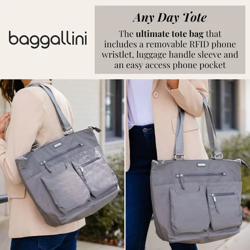 Miniatura 2 de Baggallini Bolso para cualquier día con pulsera para teléfono RFID