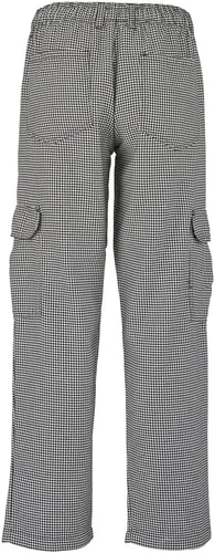 Miniatura 3 de Mercer Culinary Genesis - Pantalón cargo para chef, para mujer, con estampado estilo bufanda árabe