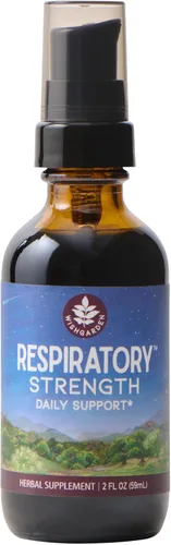 Miniatura 9 de WishGarden Herbs Respiratory Strength - Suplemento líquido diario de apoyo pulmonar con gordolobo orgánico, helenio y cuchillas, tintura pulmonar