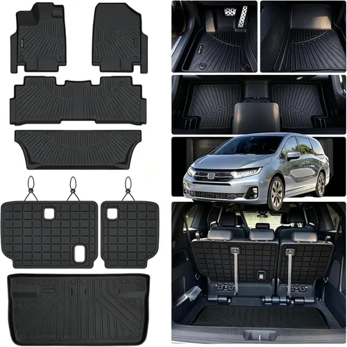Miniatura 21 de Alfombrillas para Ford F-150 F150 SuperCrew/Crew Cab 2010-2014, forro de piso de ajuste personalizado todo clima de alta resistencia para accesorios
