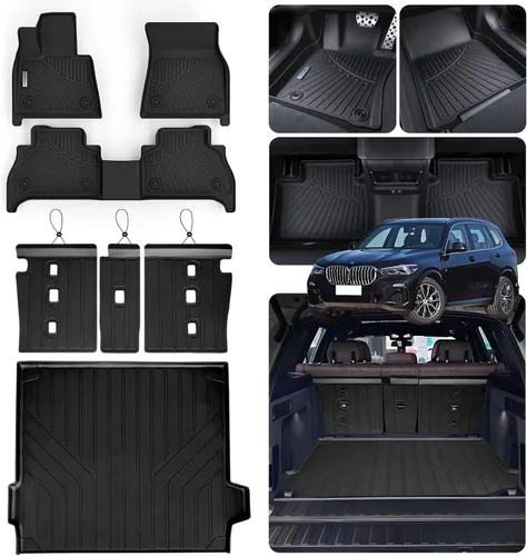 Miniatura 70 de Revestimientos de suelo para Acura ADX y Honda HR-V 2023-2026 TPE 2023-2026 TPE protección para todo tipo de clima, tapetes de primera y 2ª fila
