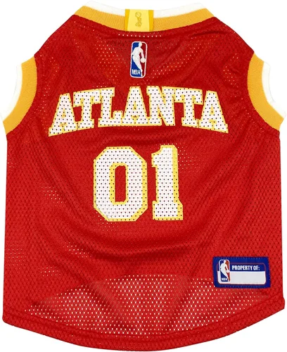 Pets First NBA Atlanta Hawks - Camiseta para perro, talla XS, camiseta sin mangas, camiseta de baloncesto para mascotas