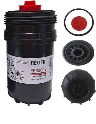 FF63009 Fleetguard Filtro de combustible Separador de agua reemplaza 5303743 FF63008 FH22168 5304214 5289121 FF63054NN 6.7 CUMMINS B/L serie