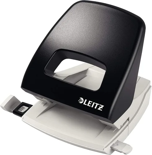 Miniatura 14 de Leitz Perforadora de agujero, 30 hojas, barra guía con marcas de formato, metal, gama NeXXt, 50080035 - Azul