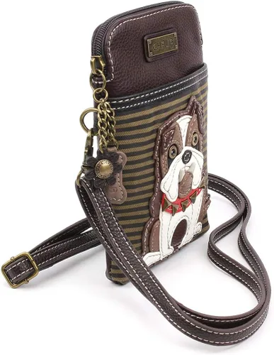 Miniatura 2 de Chala - Bolsa cruzada de piel sintética multicolor con correa ajustable para teléfono celular
