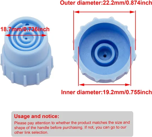 Miniatura 2 de Cuidado de la cara Set de belleza de la piel Hydro Dermobrasion Water Scrub Puntas de silicona Vortex grande 3/Pcs para Elitzia ET89 ETLB246