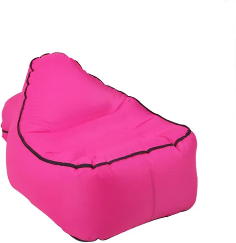 Miniatura 13 de Silla inflable, pequeño sofá inflable individual, tumbona plegable, sofá de aire portátil para estar en interiores, tienda de campaña, actividades