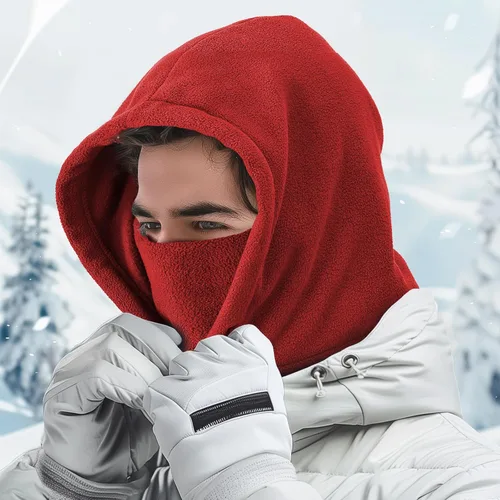 Miniatura 26 de Joyoldelf Máscara de esquí para hombres y mujeres, pasamontañas, máscara facial completa de invierno, máscara deportiva transpirable