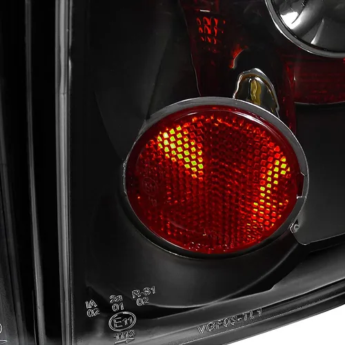 Miniatura 8 de SPEC-D TUNING JDM - Luces traseras negras compatibles con Volkswagen Golf MK5 GTI Rabbit R32 2006-2009, conjunto de par izquierdo + derecho