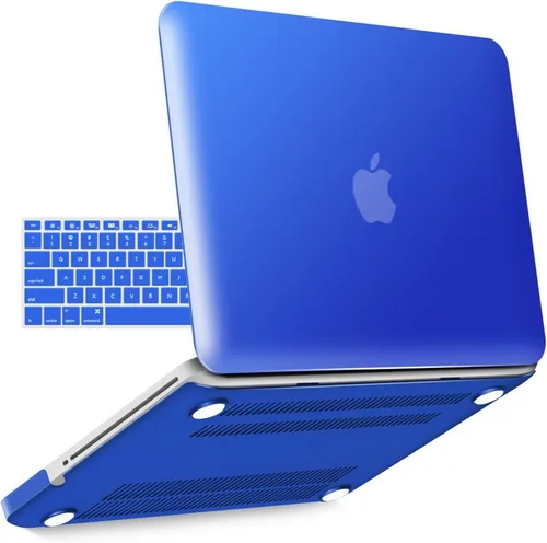 Miniatura 18 de IBENZER Compatible con MacBook Pro de 13 pulgadas A1278 Release 2012-2008, carcasa rígida de plástico con cubierta de teclado para Apple versión