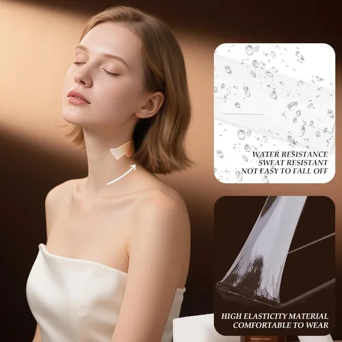 Miniatura 3 de 30 cintas de levantamiento de cuello invisibles para levantar el cuello detrás del cuello, cintas y bandas de apriete para levantar la piel flácida