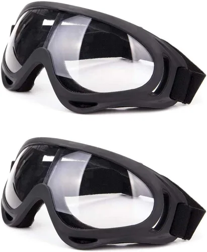 Miniatura 10 de Lentes antirreflejos, gafas de esquí, deportes de invierno, snowboard, con protección UV 400 blanco (White Transparent)