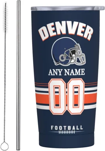 Miniatura 11 de Vaso Arizona personalizado, vaso con nombre y número personalizados, taza de café de viaje de acero inoxidable que mantiene las bebidas frías