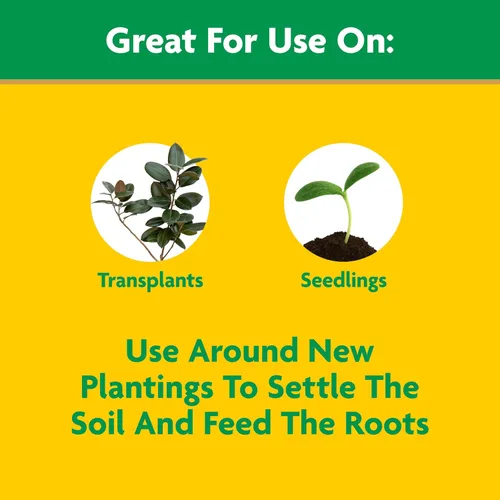 Miniatura 5 de Miracle-Gro Solución de inicio rápido para plantar y trasplante, para plantas de flores y vegetales, mezcla concentrada con agua, 48 onzas.