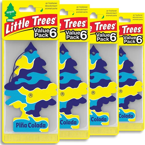 Miniatura 33 de Little Trees - Ambientador de árbol colgante que proporciona un aroma de larga duración para tu hogar o tu auto. Aroma Bayside Breeze, 24