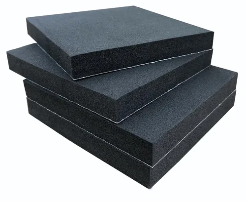 Miniatura 10 de Relleno de espuma adhesiva, 4 almohadillas de espuma de neopreno antivibración, lámina de espuma de celda cerrada de alta densidad, aislamiento