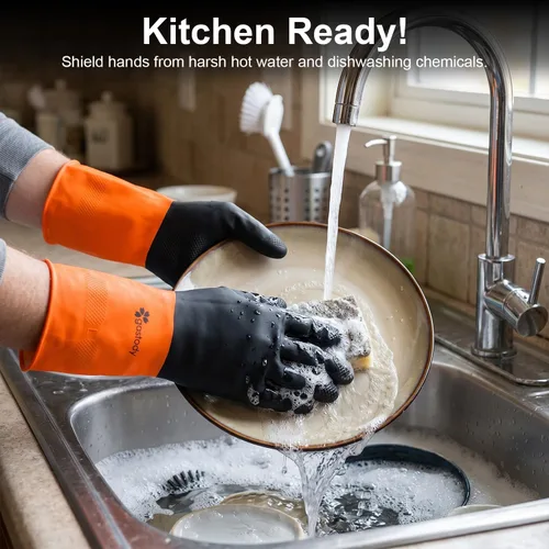 Miniatura 7 de Gastody™ - Chemical Resistant Gloves, Reusable,Heavy Duty Safety Work Gloves,Resist Acid,Oil,Alkali - S-M-L-XL-XXL