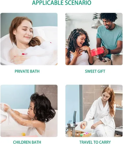 Miniatura 3 de Set de regalo de bombas de baño, orgánicas hechas a mano con materiales 100% naturales para niños, mujeres y hombres, el mejor regalo para todos