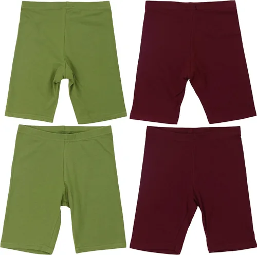 Miniatura 7 de ToBeInStyle Pantalones cortos de mezcla de algodón y elastano para niñas