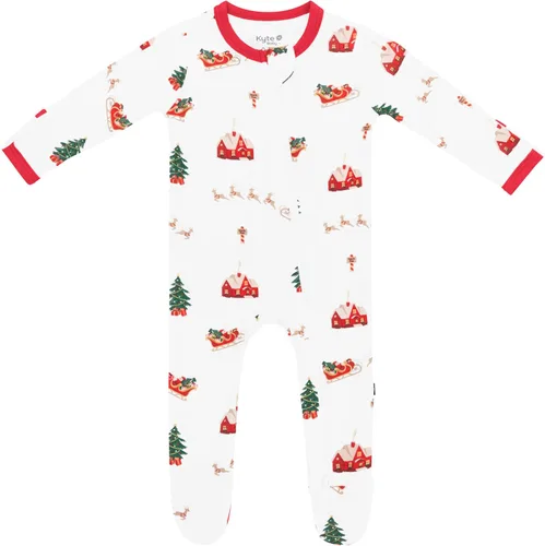 Miniatura 84 de KYTE BABY Pies unisex con cierre de cremallera, rayón hecho de bambú, 0-24 meses